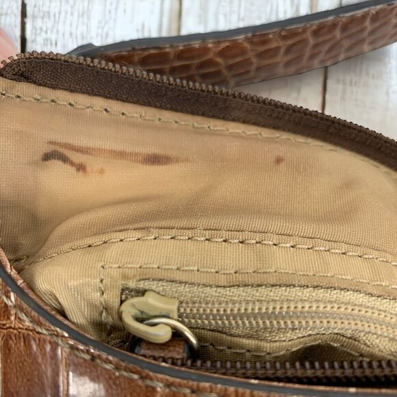 Liz Claiborne Tan and Brown Hobo Bag - Picture 9 of 10